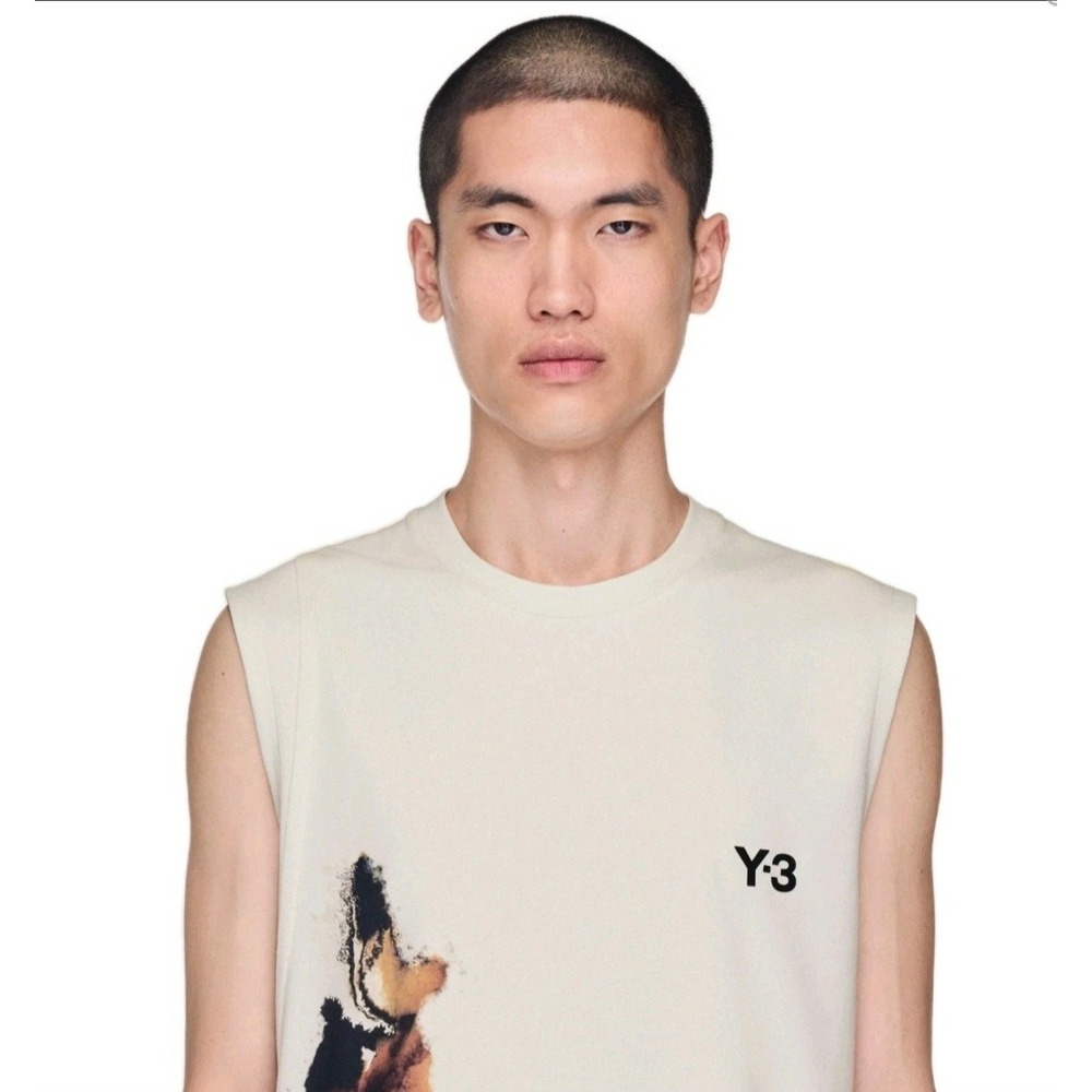 adidas Y-3 Tennis Pro FreeLift Tee Sports Tank Top Training JN3000 Men's XL NWT - Picture 3 of 10